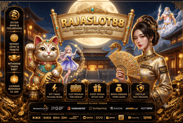 RAJASLOT88 : Situs Resmi Slot Gacor Hari Ini Link Slot88 Terpercaya Mudah Jackpot Maxwin